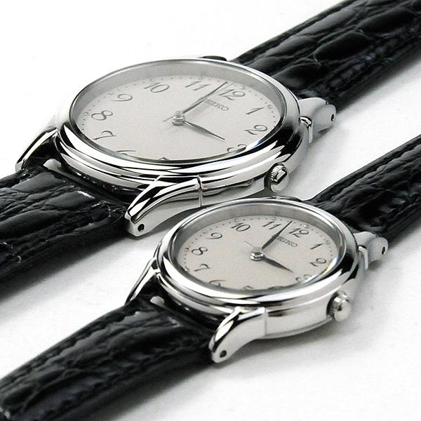 SEIKO SELECTION ペアウォッチ セイコーセレクション 薄型 レザー