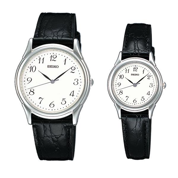 SEIKO SELECTION ペアウォッチ セイコーセレクション 薄型 レザー
