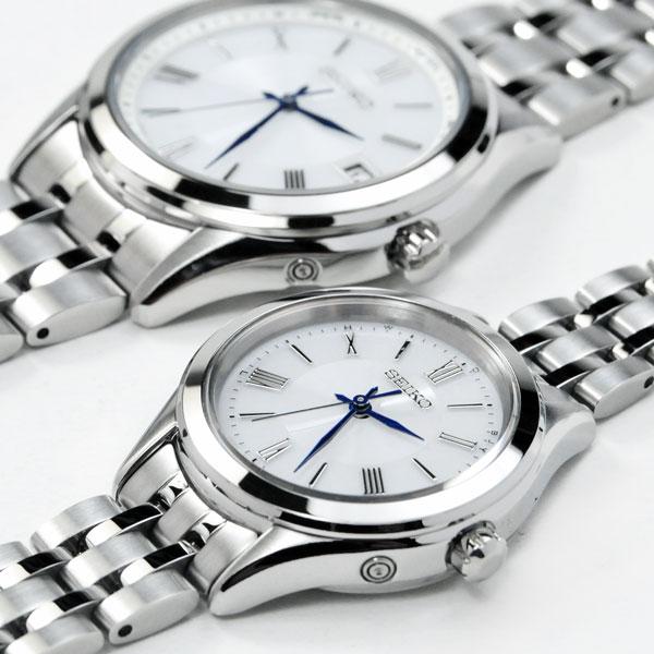 SEIKO アナログ時計 ホワイト/ゴールド電波ソーラー時計 SEIKO アナログ時計 ホワイト/ゴールド電波ソーラー時計 楽天