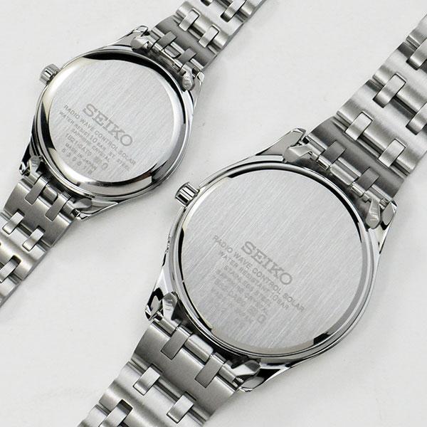 SEIKO SELECTION ペアウォッチ セイコー ソーラー電波 腕時計 10気圧