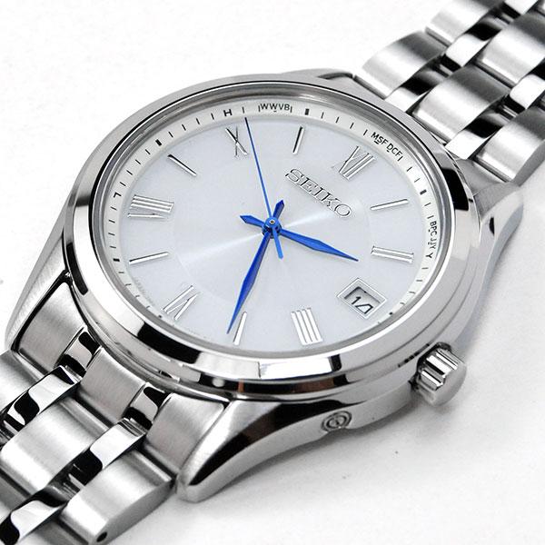 ペアウォッチ セイコー ソーラー電波 腕時計 10気圧防水 ペア スピリット2 ペアウォッチ SEIKO SBTM357-SSDY047 カップル 108,0 夫婦 結婚 記念日 ギフト 記念品の画像