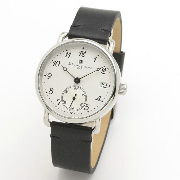 サルバトーレマーラ メンズ　腕時計 SALVATORE MARRA SM20106-SSWHBK 28.0   プレゼント｜blessyou