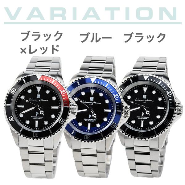 サルバトーレ・マーラ 正規品 サルバトーレマーラ 電波 ソーラー