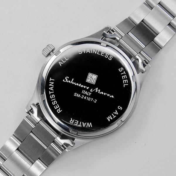 サルバトーレマーラ メンズ　腕時計 SALVATORE MARRA sm24107-sssv 28,0 シルバー カラー ベーシック スタイリッシュ｜blessyou｜05