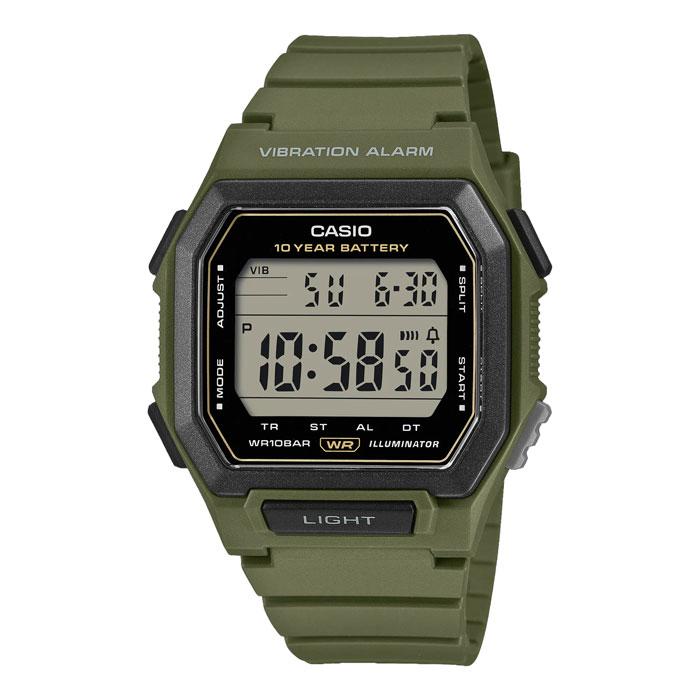 CASIO（カシオ） デジタル バイブレーションアラーム 10気圧防水