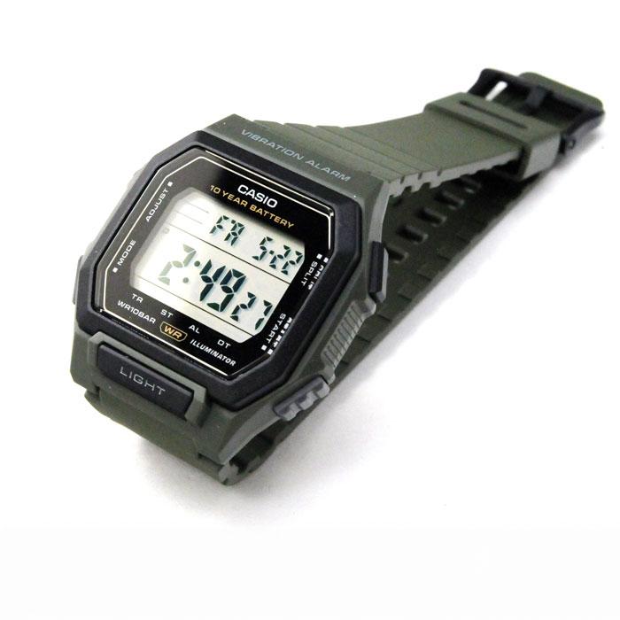 CASIO（カシオ） デジタル バイブレーションアラーム 10気圧防水 