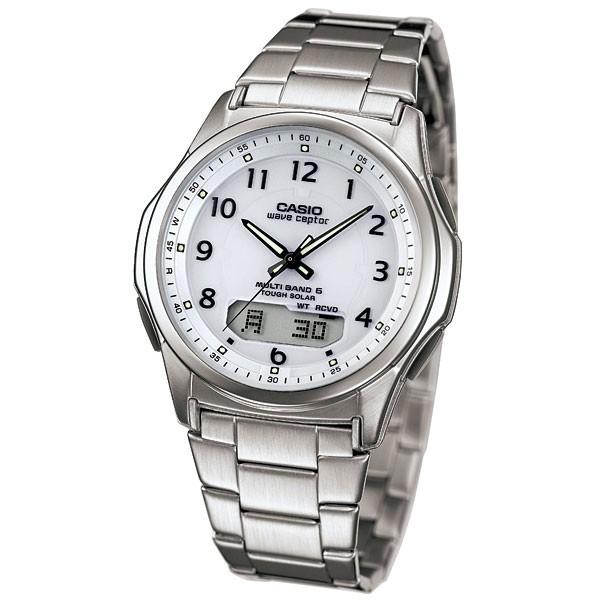 WAVE（CASIO） 腕時計 メンズ 電波ソーラー カシオ腕時計 敬老の日 WVA