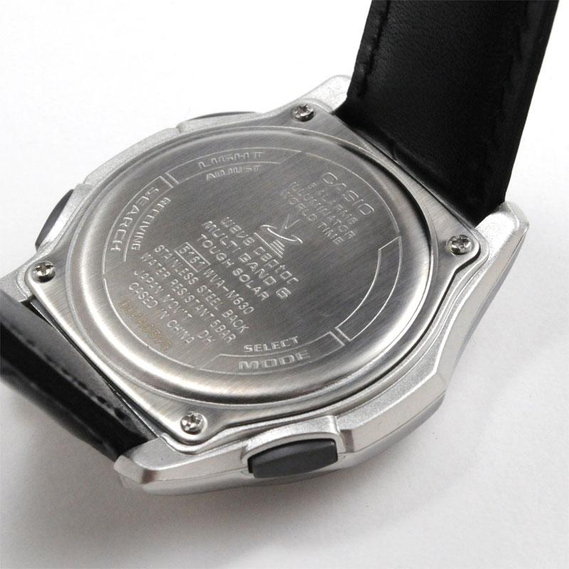 父の日 ギフト プレゼント CASIO 電波ソーラー 腕時計 メンズ WVA-M630L select カシオ ソーラー電波時計 腕時計 レザーバンド 皮ベルト｜blessyou｜12