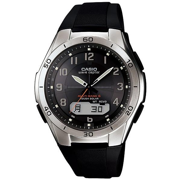 CASIO WVA-M630D-2AJF 腕時計 シルバー Amazon.com: CASIO WAVE CEPTOR WVA-M630D-2A2JF Men's