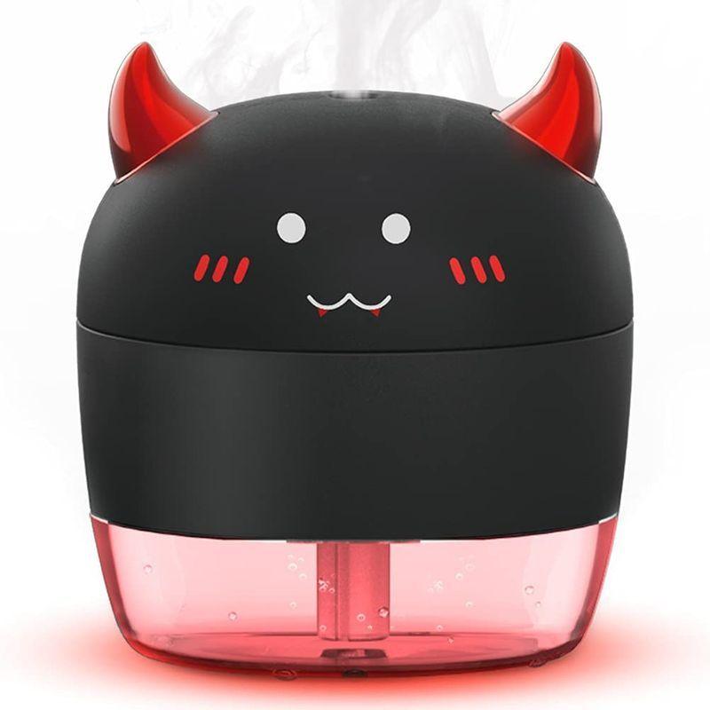 764円 最大96 オフ ポータブル加湿器 超音波コールドフォグエア加湿器 アロマ加湿器 7色変換led常夜灯 静音設計 車 オフィス 寝室 居間 空気清浄機