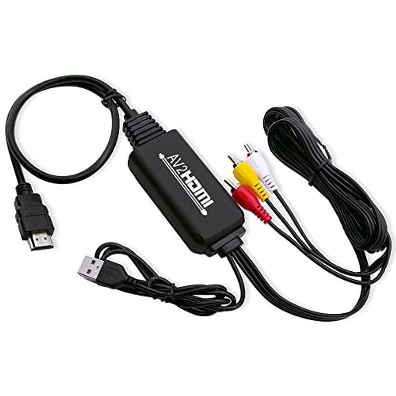AV to HDMI ケーブル CANEOV RCA to HDMI 変換コンバーター コンポジット アダプター RCA入力 HDMI出力 :20220101221934-00486:BLEU BOIS en ligne - 通販 - Yahoo!ショッピング AV to HDMI ケーブル CANEOV RCA to HDMI 変換コンバーター コンポジット アダプター RCA入力 HDMI出力 :20220101221934-00486:BLEU BOIS en ligne - 通販 - Yahoo!ショッピング