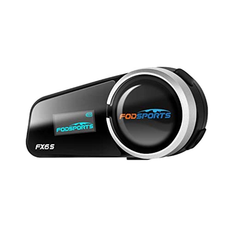 FODSPORTS バイク インカム FX6 FX6 S インカム 6人同時通話 冷暖房器具 空調家電 Bluetooth5