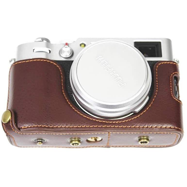 優先配送 Fujifilm カメラホルダー Koowl手作本革りのレ カメラバッグ カメラカバー カメラケース X100v Pen 富士 Fuji カメラケース Mail Idealprosperidade Com Br