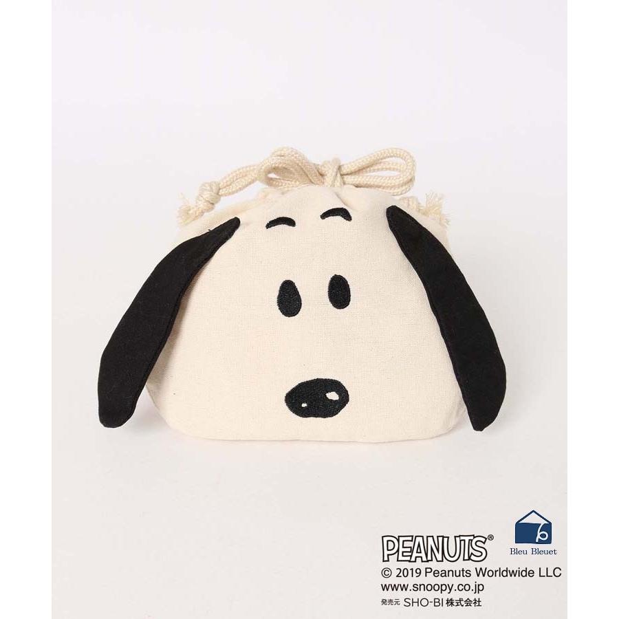 スヌーピー ポーチ ダイカット巾着 ブルーブルーエ Paypayモール店 通販 Paypayモール