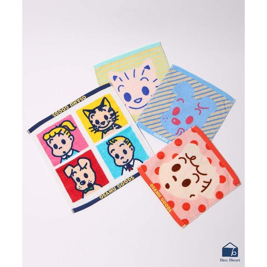オサムグッズ ハンカチ タオルハンカチ ハンドタオル レディース おしゃれ Osamugoods 母の日22 ブルーブルーエ Paypayモール店 通販 Paypayモール