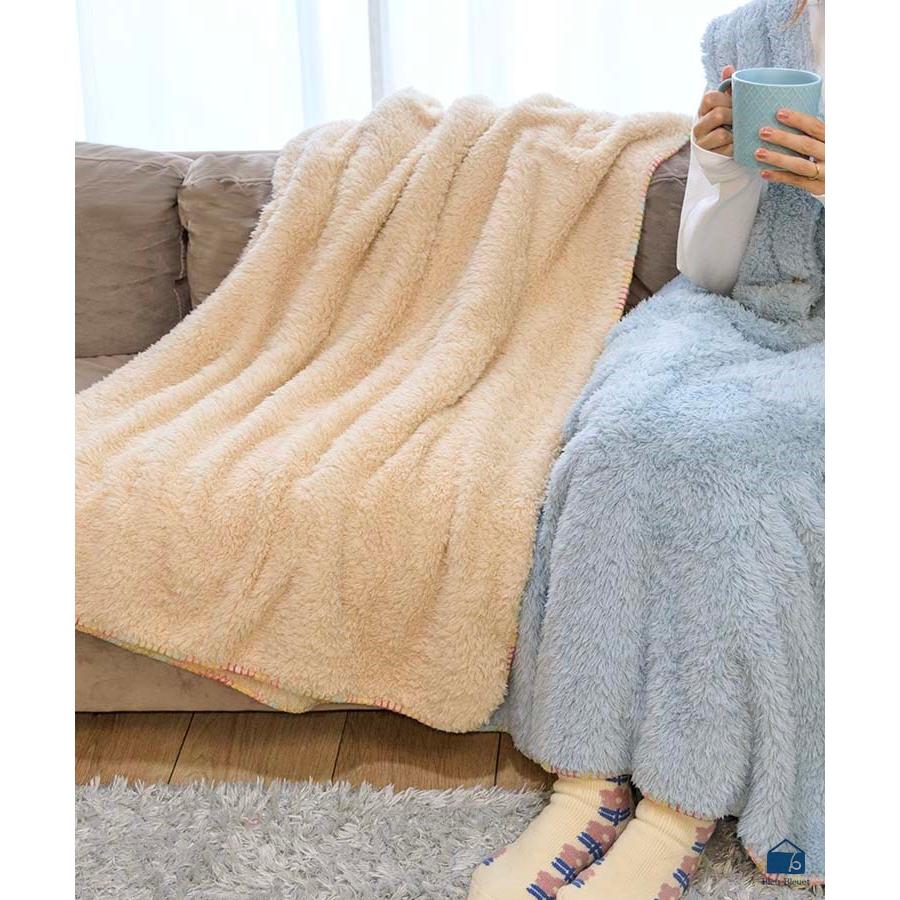 Bleu Bleuet（ブルーブルーエ） セール ブランケット 毛布 ひざ掛け