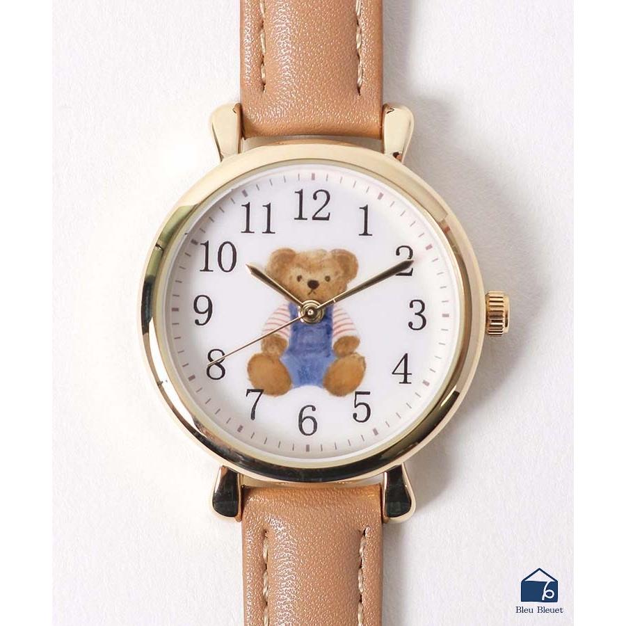 腕時計 レディース おしゃれ 見やすい くま ブルーブルーエ オリジナル Bearウォッチ 母の日22 ブルーブルーエ Paypayモール店 通販 Paypayモール