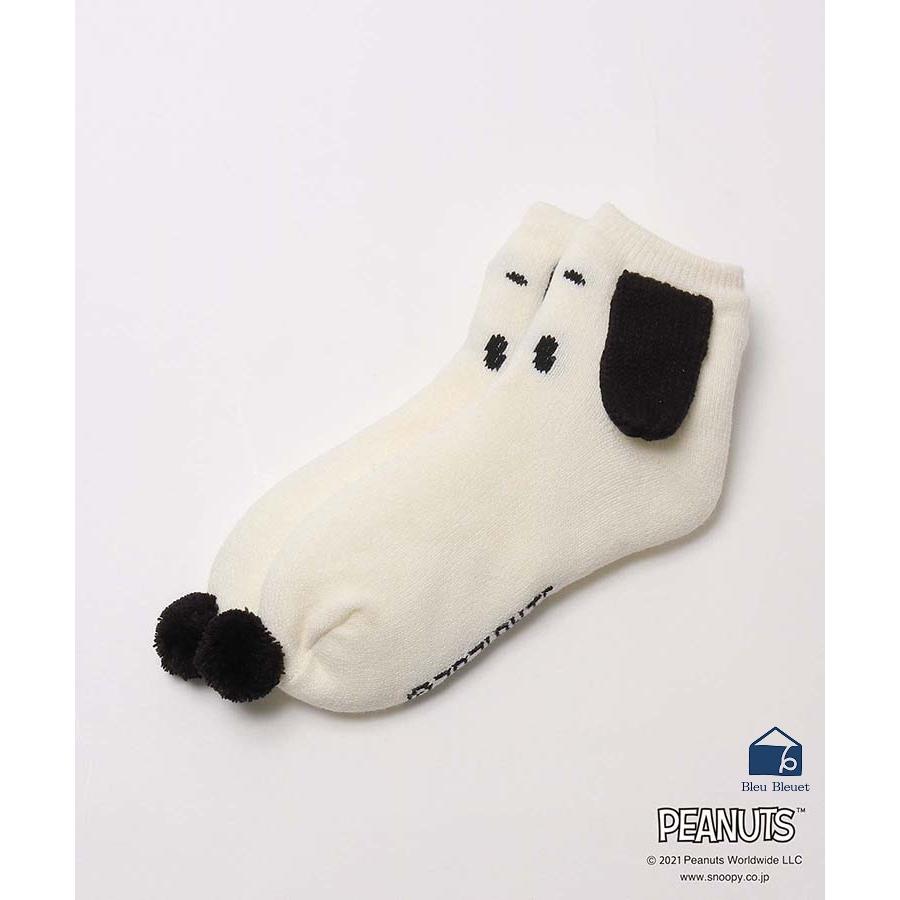 スヌーピー 靴下 レディース もこもこ 暖かい おしゃれ ルームソックス 防寒 2重編みfaceソックス クリスマス プレゼント ブルーブルーエ Paypayモール店 通販 Paypayモール