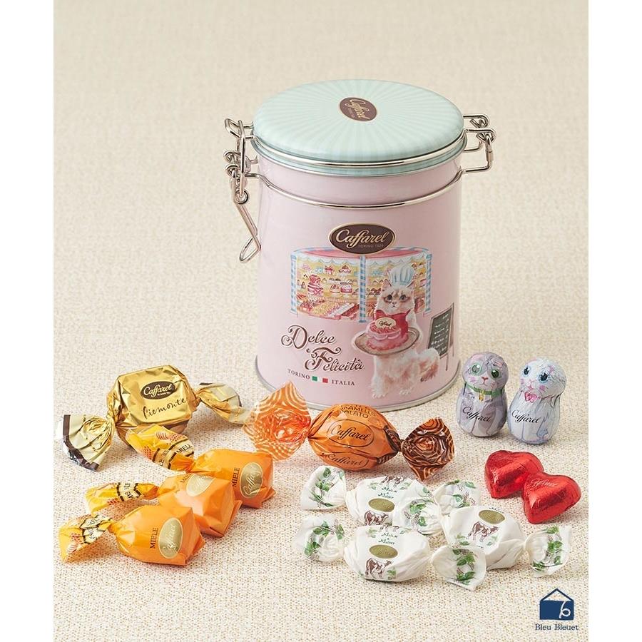 お菓子 チョコレート キャンディ おしゃれ 缶 ネコ Caffarelパスティッチェリア 秋ギフト プレゼント ブルーブルーエyahoo 店 通販 Yahoo ショッピング