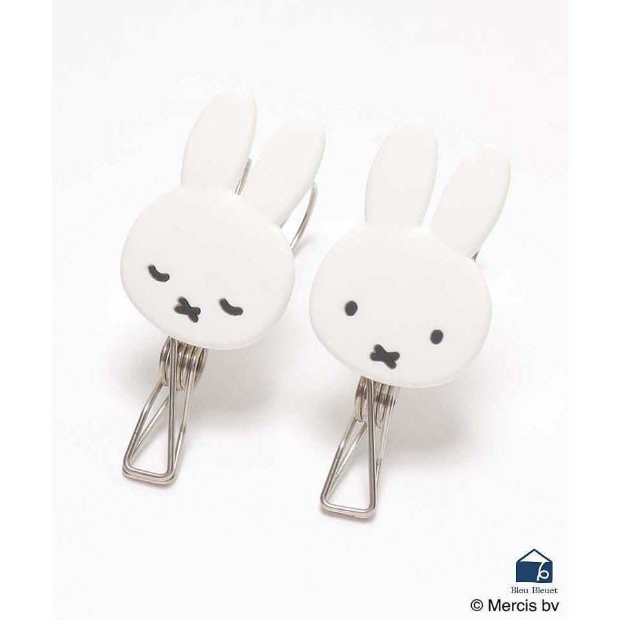 Miffy ハンガークリップ 収納 小物 ミッフィーハンガークリップ|ブルーブルーエ |03
