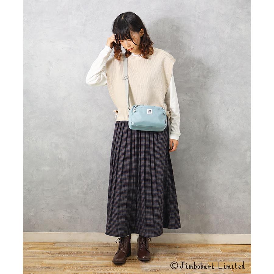 Bleu Bleuet うさぎ ショルダーバッグ グレー Bleu Bleuet - Bleu Bleuet うさぎ ショルダーバッグ グレーの通販 by