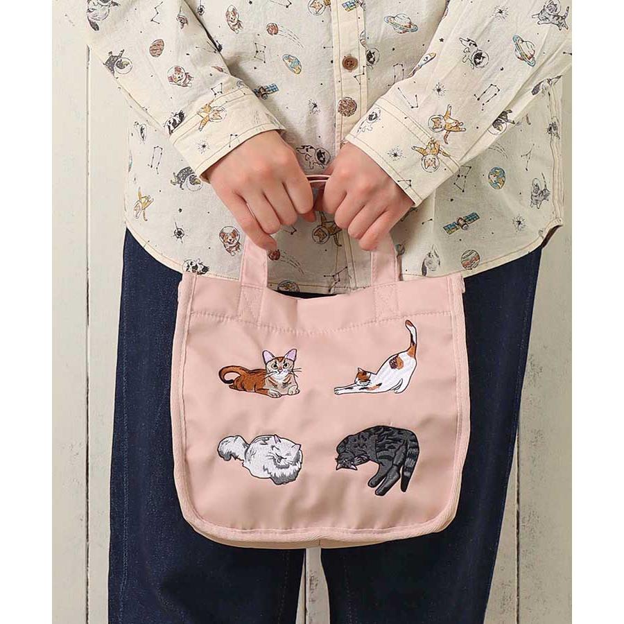 2way✨ブルーブルーエ✨Bleu Bleuet✨トートバッグ✨リュック✨犬刺繍 Bleu Bleuet トートバッグ レディース おしゃれ 鞄 手提げ ナイロン