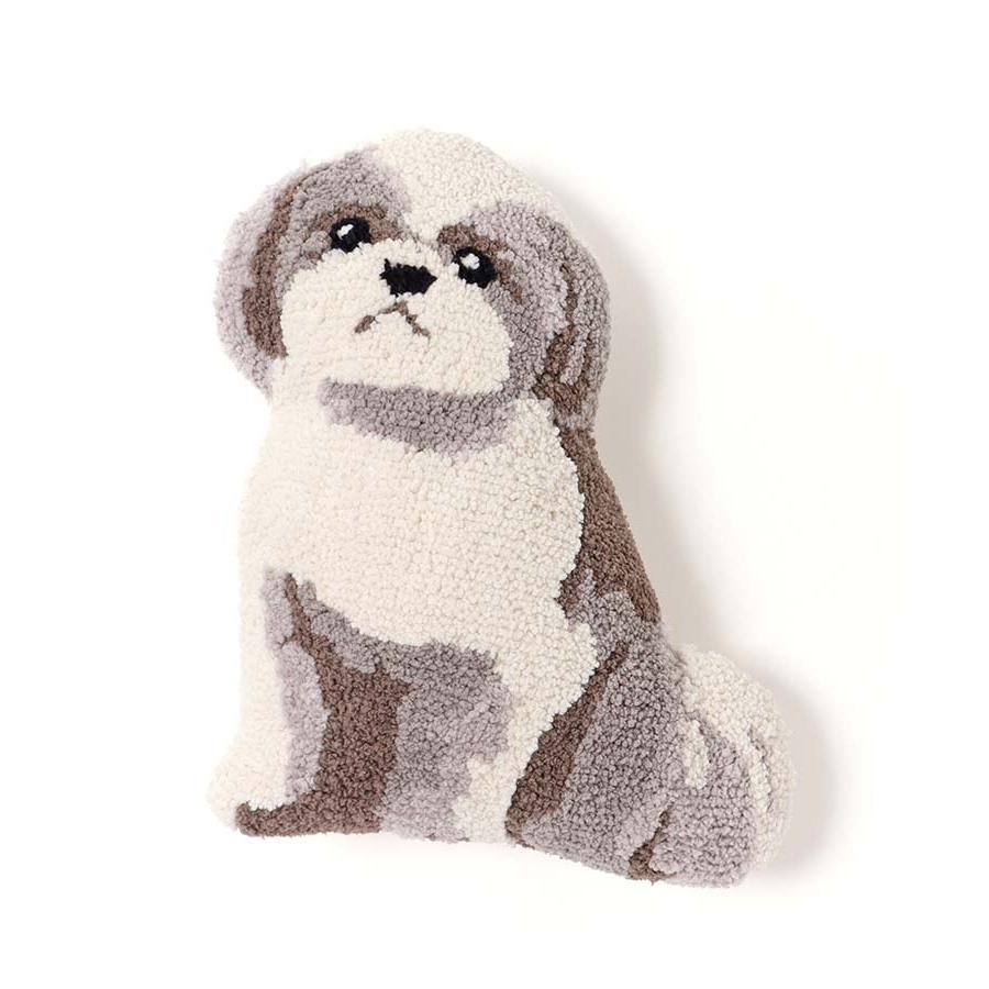 Bleu Bleuet（ブルーブルーエ） クッション ぬいぐるみ トイプードル