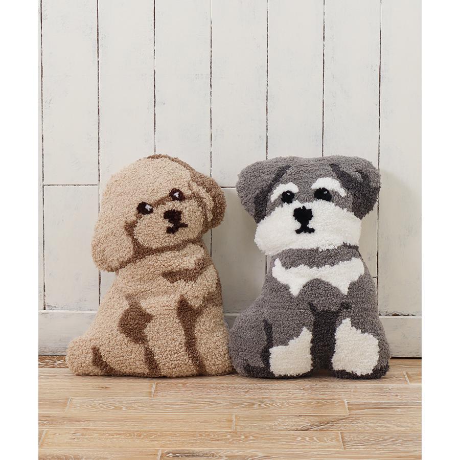 Bleu Bleuet（ブルーブルーエ） クッション ぬいぐるみ トイプードル