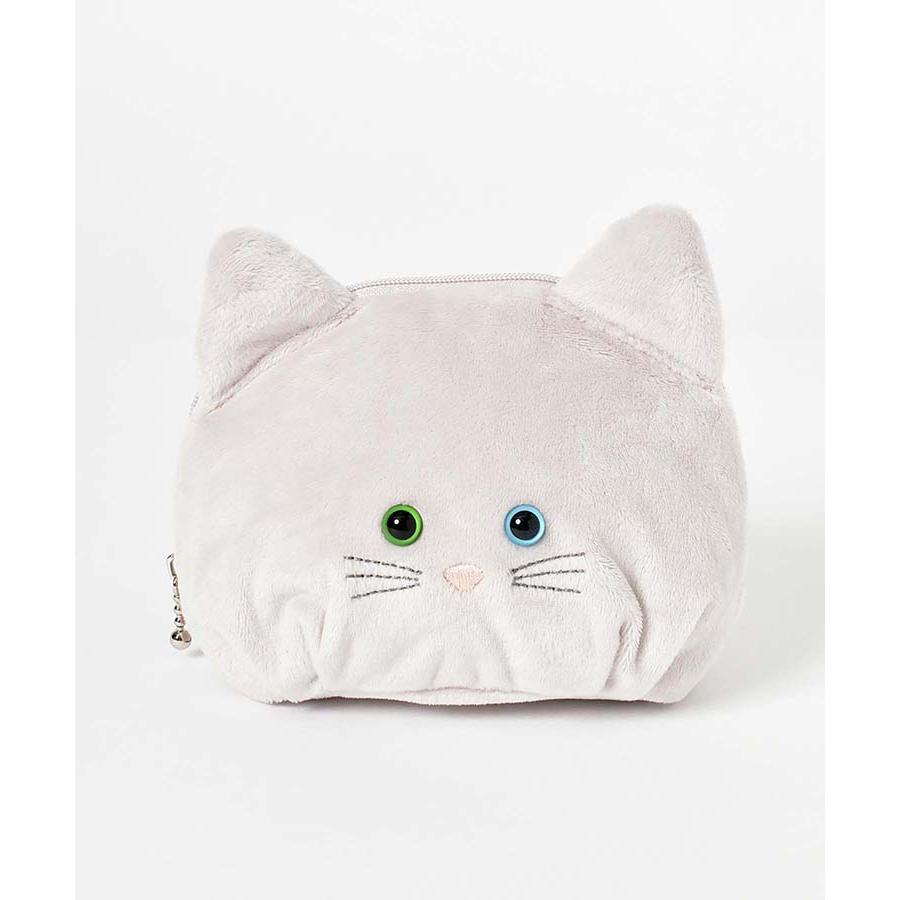 Bleu Bleuet ポーチ 小物入れ レディース ぬいぐるみ ねこ 猫 ネコ  