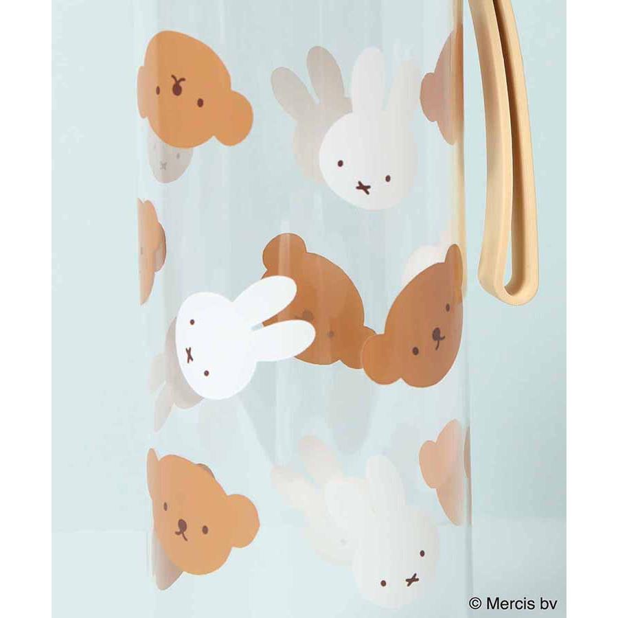 Miffy（ミッフィー） グッズ ウォーターボトル 水筒 クリア 直飲み