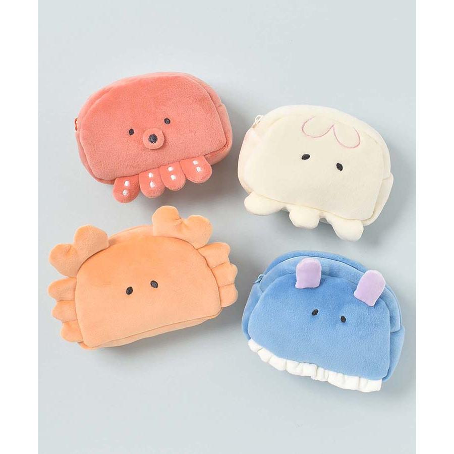 ハンドメイド　ミニリュック型ポーチ　イルカ　海の生き物 ハンドメイド ミニリュック型ポーチ イルカ 海の生き物