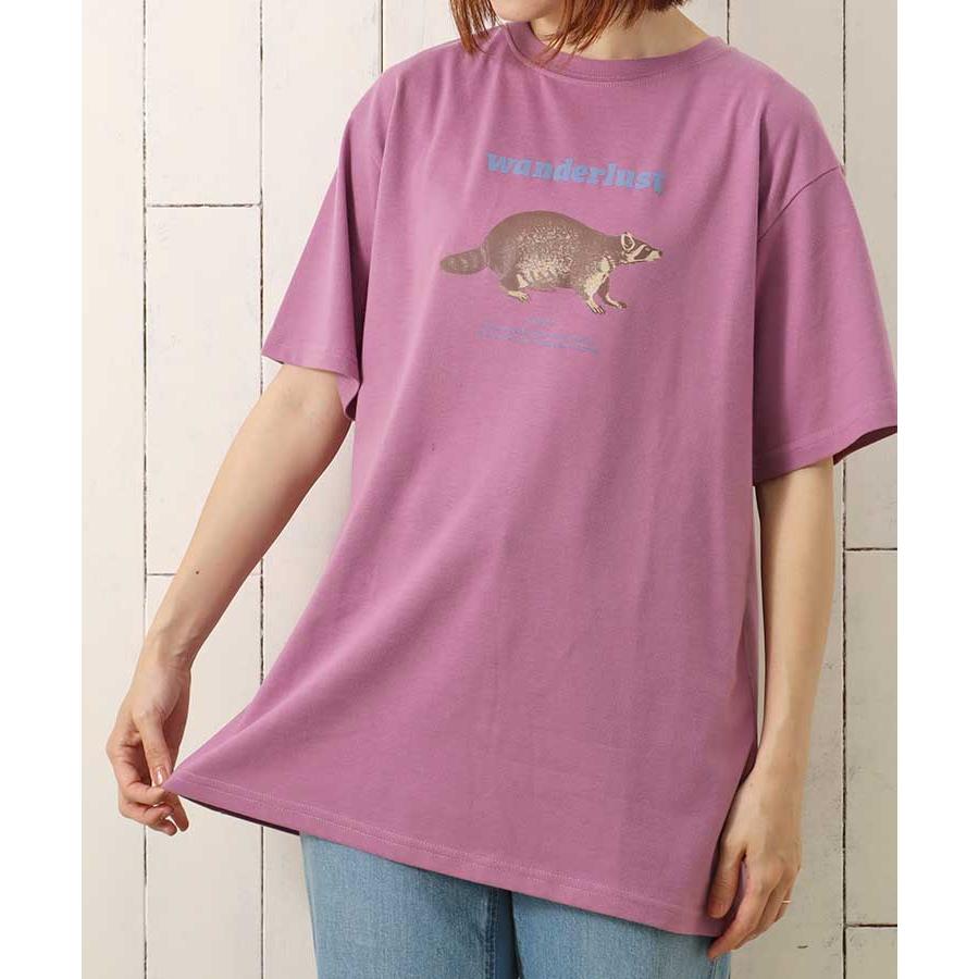 紫クマデザインTシャツ 473.クロス紫くまテディベアtシャツ ロックダーク系 地雷系闇