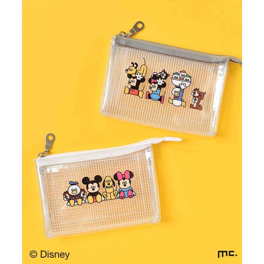 Disney グッズ ポーチ 小物入れ クリア ミッキー ミニー
