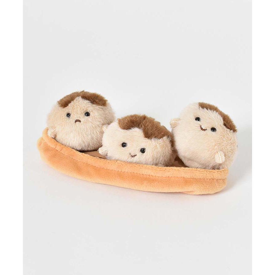 ♡SIROCARA陶器置物レーズンバターサンド作家置物陶器食品サンプルぬいぐるみ Bleu Bleuet ぬいぐるみ マスコット 人形 おもしろ ふわふわ 食べ物