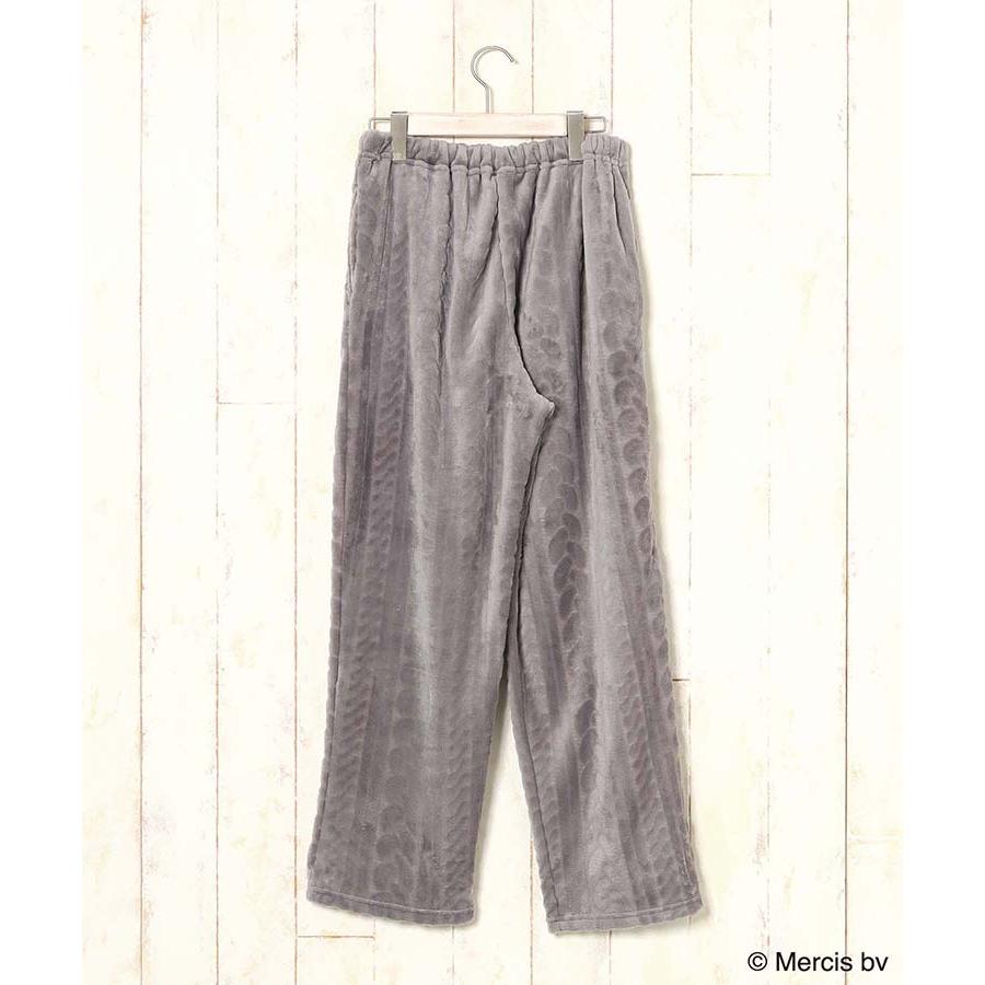 Miffy グッズ パジャマ ルームウェア 部屋着 レディース 長袖 ふわもこ おしゃれ かわいい クリスマス プレゼント ミッフィーロープ柄前開きパジャマ上下セット