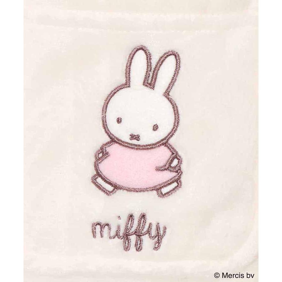 Miffy グッズ パジャマ ルームウェア 部屋着 レディース 長袖 ふわもこ おしゃれ かわいい クリスマス プレゼント ミッフィーロープ柄前開きパジャマ上下セット