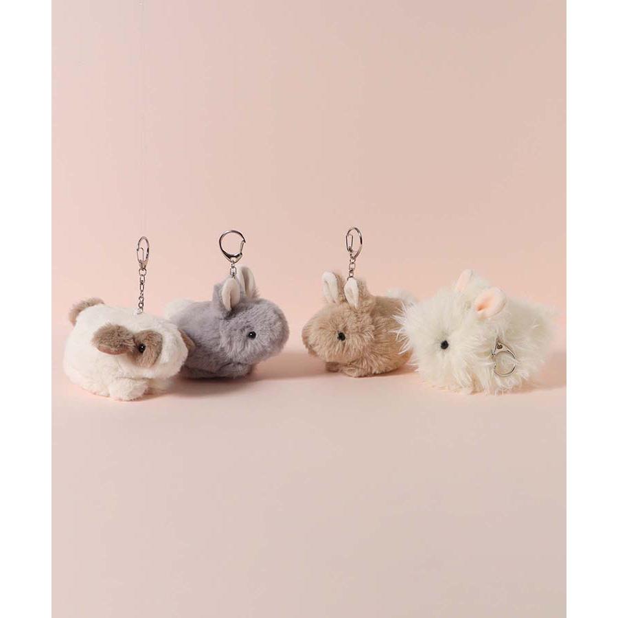 Bleu Bleuet（ブルーブルーエ） キーホルダー ぬいぐるみ うさぎ