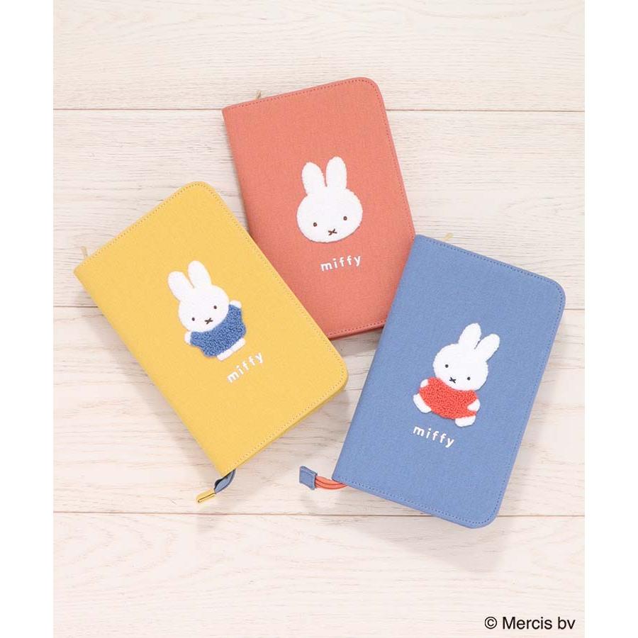 Miffy グッズ キャラクター 母子手帳ケース マルチ カード入れ 持ち運び 診察券 通帳 パスポート おしゃれ プレゼント ミッフィーカラフルサガラフリーケース