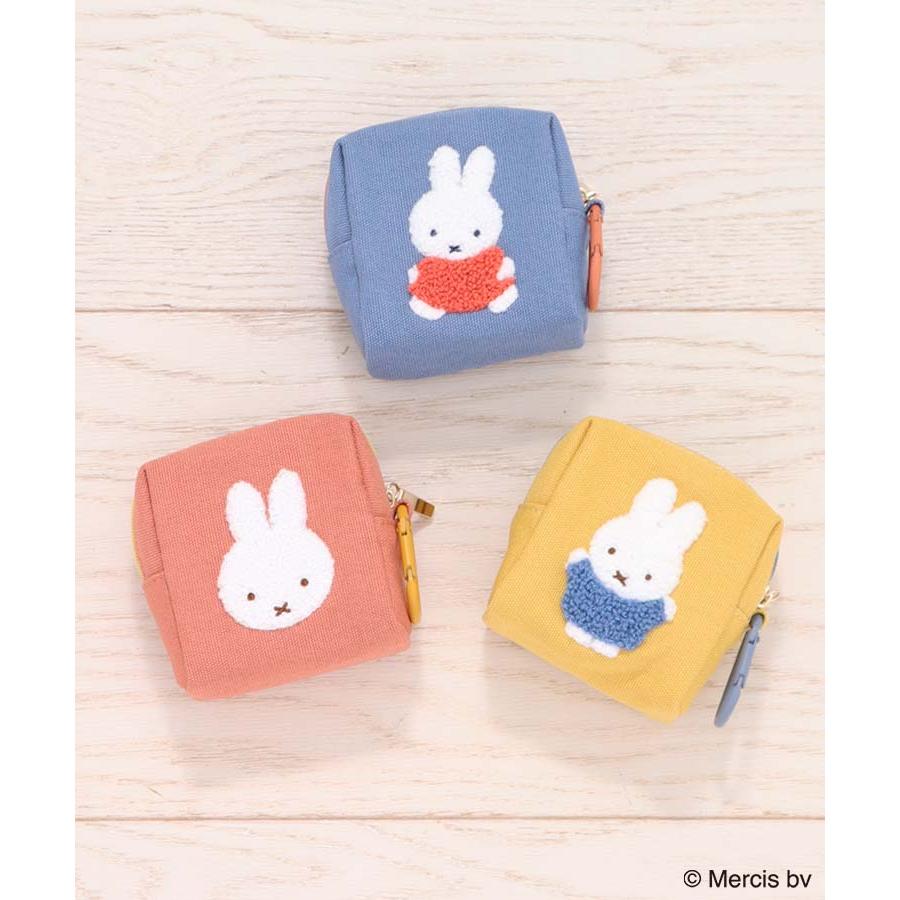 Miffy ミッフィー グッズ ミニポーチ 小物入れ イヤホンポーチ レディース おしゃれ 大人 プレゼント ミッフィーカラフルサガラカラビナ付きミニポーチ