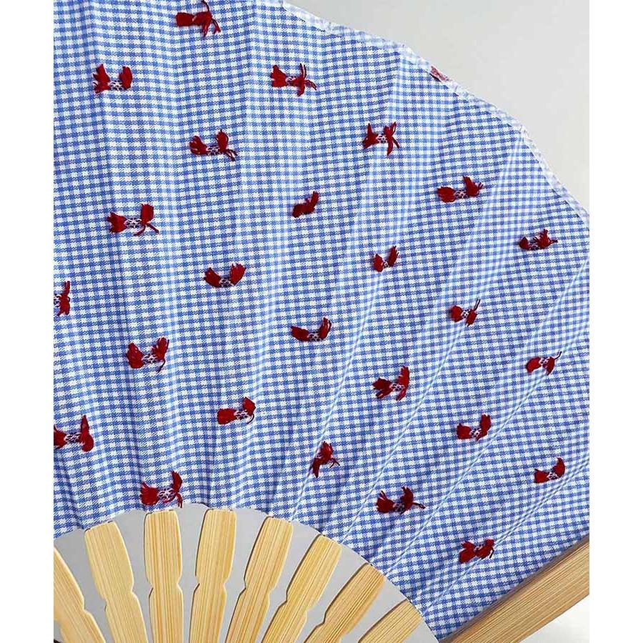 Bleu Bleuet（ブルーブルーエ） 扇子 せんす レディース 竹製 収納袋