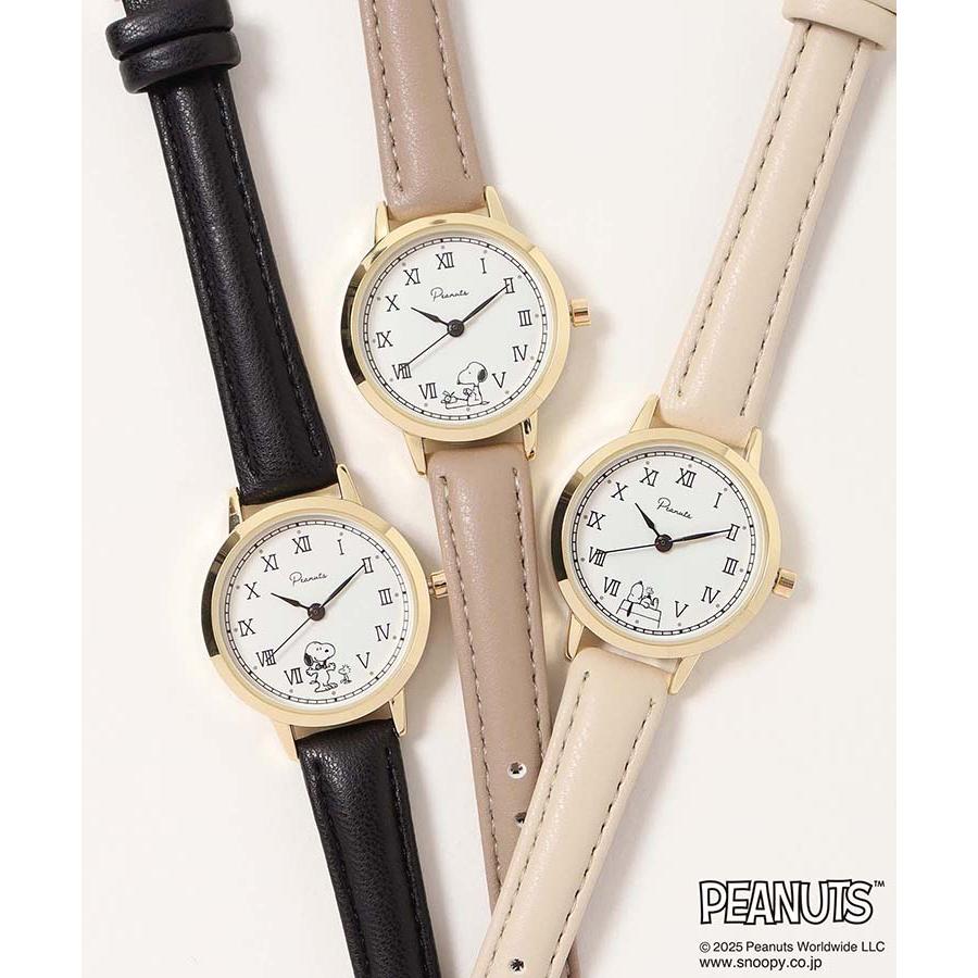 SNOOPY（スヌーピー） グッズ 腕時計 レディース 保証書付き アナログ