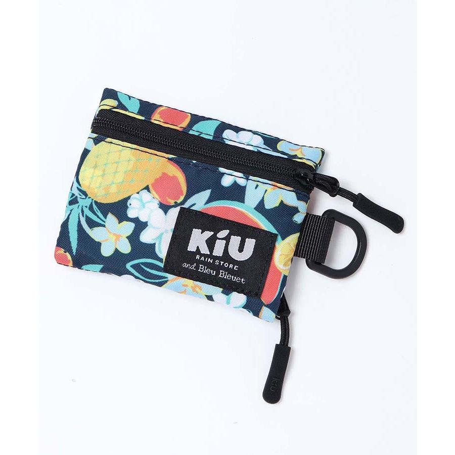 KiU（キウ） コラボ ブルーブルーエ ポーチ 小物入れ パスケース 定期