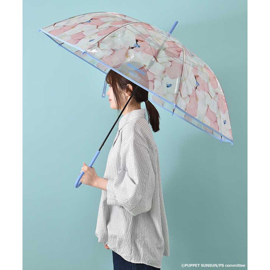 パペットスンスン × Wpc. マシュマロ　アンブレラ　傘 ビニール傘]パペットスンスン × Wpc. マシュマロアンブレラ 雨傘 長傘