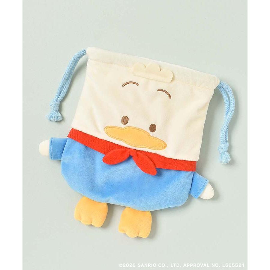 sanrio（サンリオ） グッズ キティ ペックル マロンクリーム 巾着袋