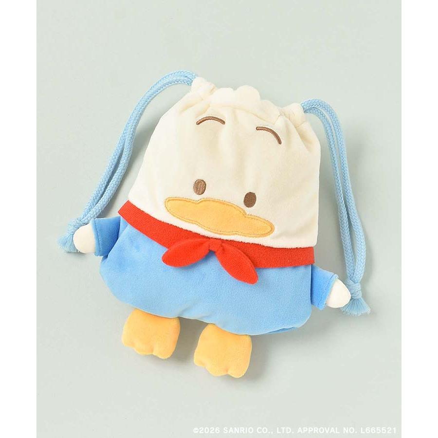 sanrio（サンリオ） グッズ キティ ペックル マロンクリーム 巾着袋
