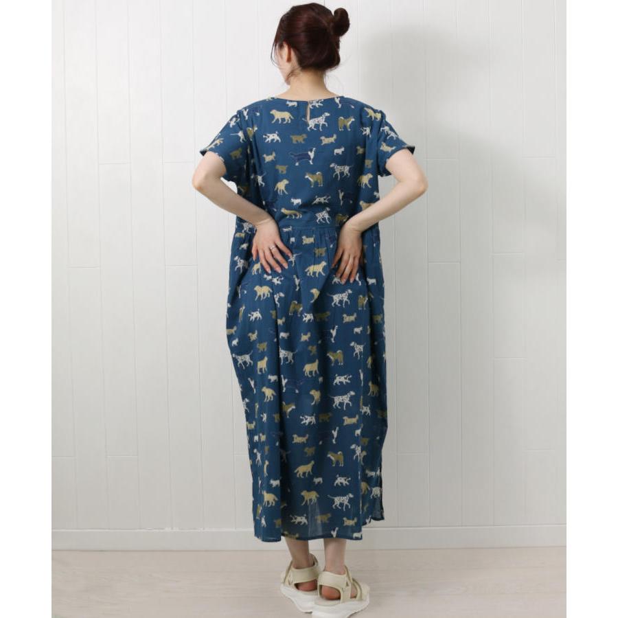 Bleu Bleuet（ブルーブルーエ） ワンピース レディース 半袖 ロング
