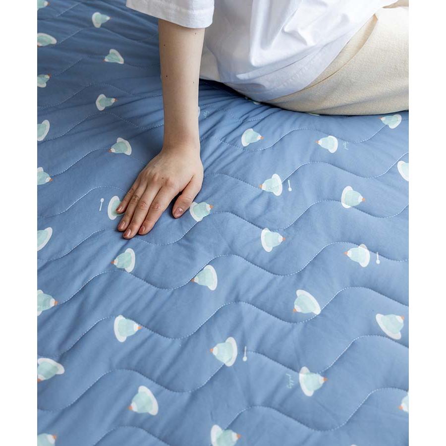 Bleu Bleuet（ブルーブルーエ） 敷きパッド 寝具 冷感 ひんやり