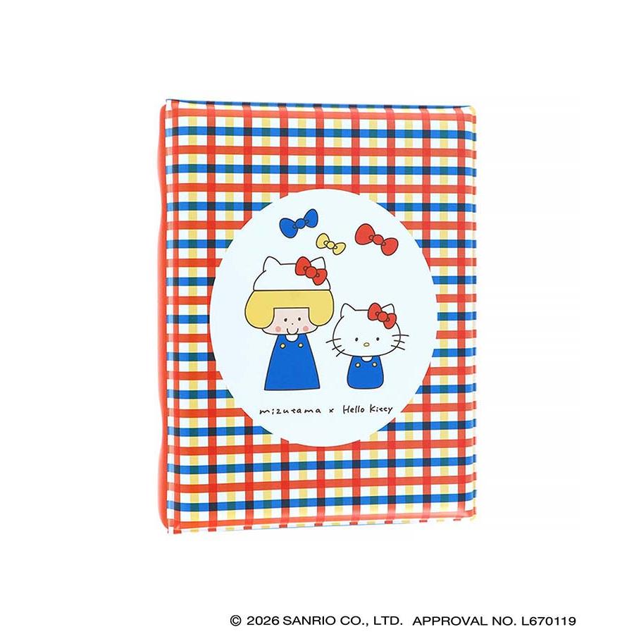 sanrio（サンリオ） シール帳 ミズタマ キティ グッズ 台紙 メモ A7 6