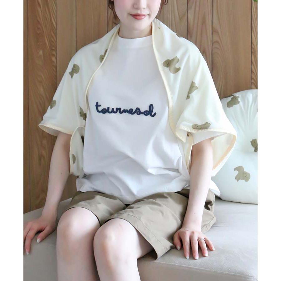Bleu Bleuet（ブルーブルーエ） ブランケット ひざ掛け 夏用 接触冷感
