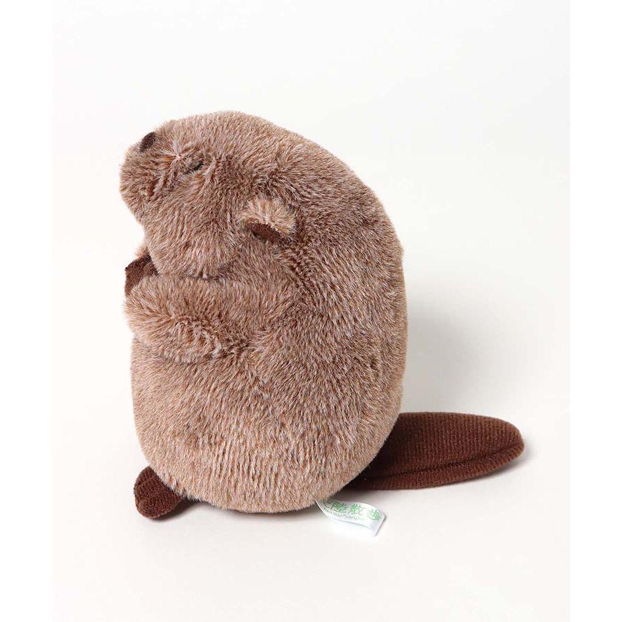 ぬいぐるみ マスコット 人形 ビーバー グッズ 癒し かわいい ふわふわ